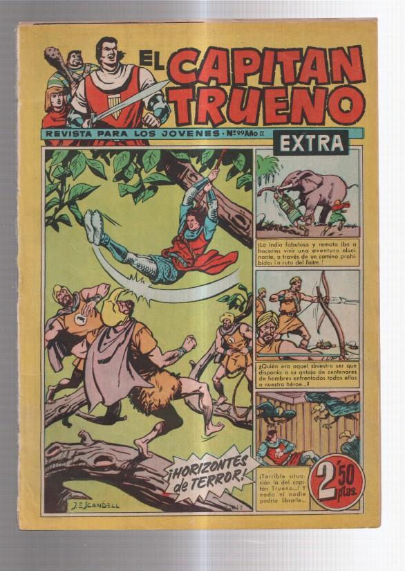 El Capitan Trueno Extra numero 099: (numerado 2 en trasera)