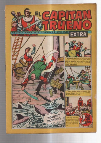 El Capitan Trueno Extra numero 108: (algo aviejado) (numerado 2 en trasera)