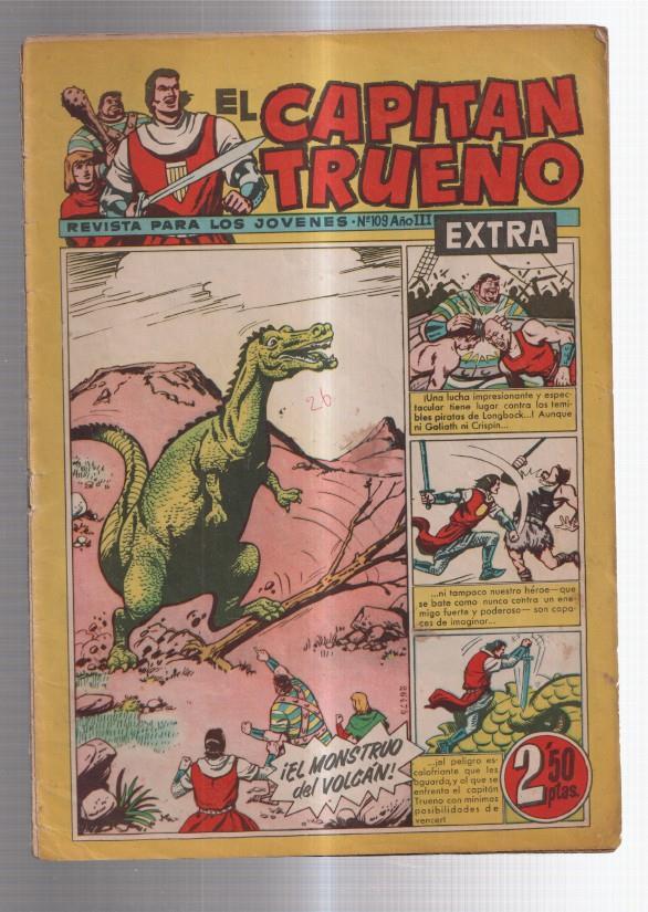 El Capitan Trueno Extra numero 109: (aviejado) (numerado 2 en trasera)