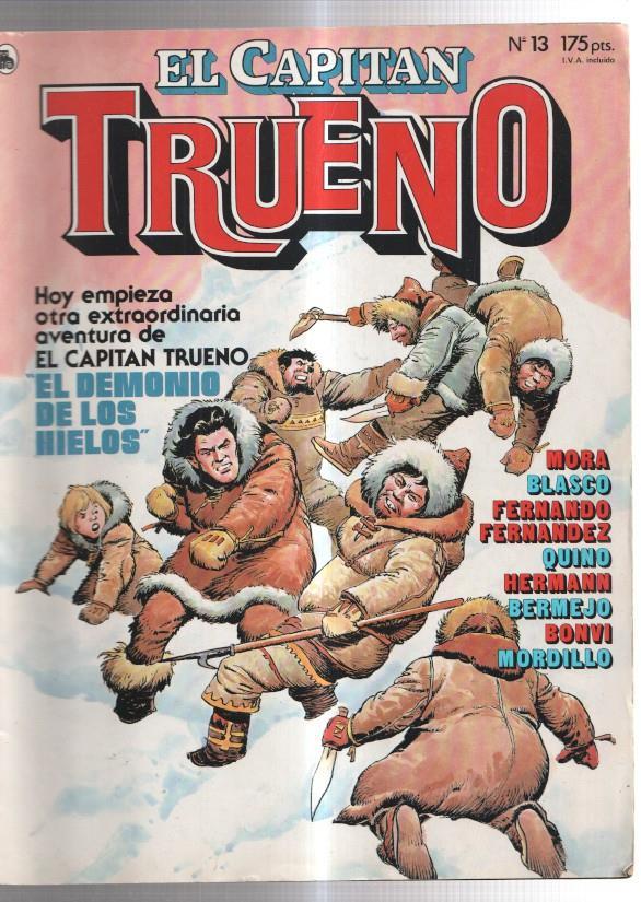 Bruguera: El Capitan Trueno revista numero 13: El demonio de los hielos