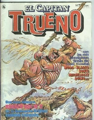 Bruguera: El Capitan Trueno revista numero 07: El chacal de Bir Jerari