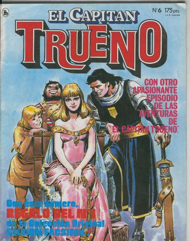 Bruguera: El Capitan Trueno revista numero 06: El chacal de Bir Jerari