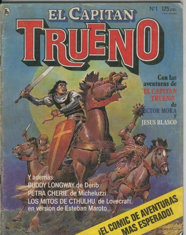 Bruguera: El Capitan Trueno revista numero 01: El regreso del capitan trueno