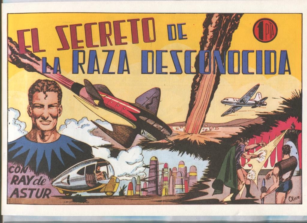 Ray de Astur: el secreto de la raza desconocida (ejemplar facsimil)