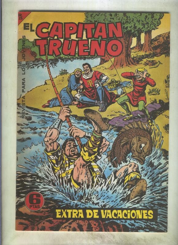 Facsimil: El capitan Trueno extra vacaciones 1964: Un tesoro de verdad