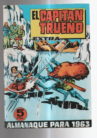 Facsimil: El capitan Trueno Extra almanaque 1963: Aventura en los alpes