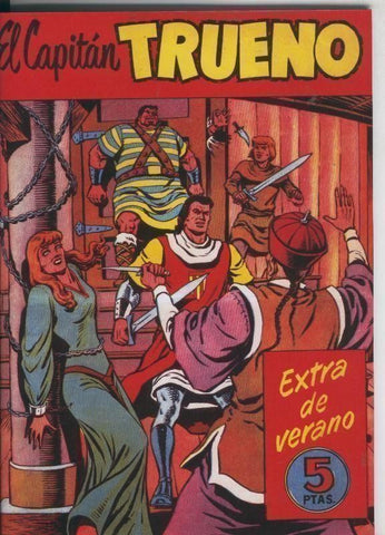 Facsimil: El Capitan Trueno extra verano 1959: La isla de los esclavos