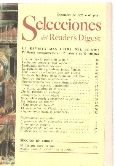 Selecciones del Reader s Digest. diciembre 1976: Es un lijo la prevision social ?-
