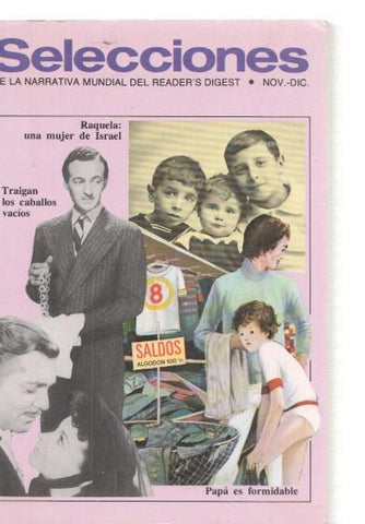 Selecciones del Reader s Digest nov. dic. 1979: Raquela: una mujer de Israel-