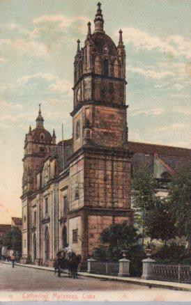 POSTAL PV04112: Cathedral, Matanzas. Cuba