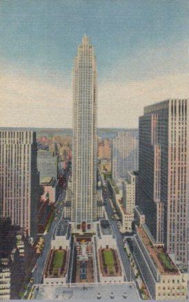 POSTAL PV04108: Rockefeller Center, New York