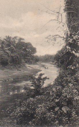 POSTAL PV04098: The Canal near Wellawatta, Colombo