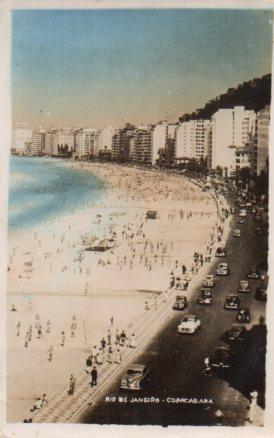 POSTAL PV04120: Copacabana en Rio de Janeiro