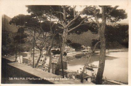 POSTAL PV04143: Vista del Puerto de Soller, Mallorca