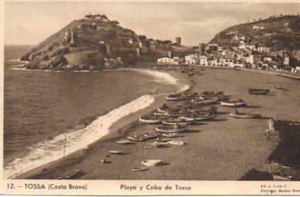 POSTAL PV04142: Playa y Cabo de Tossa