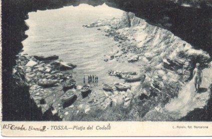 POSTAL PV04141: Platja del Codola, Tossa de Mar