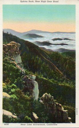 POSTAL PV04132: Sphinx Rock, California