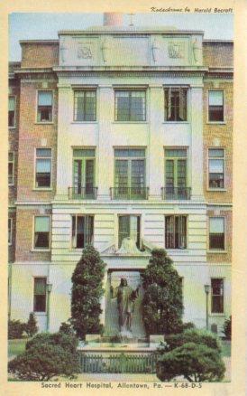 POSTAL PV04131: Sacred Heart Hospital, Allentown, United States