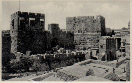 POSTAL PV04058: Jerusalem, The Citadel