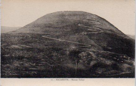 POSTAL PV04062: Nazareth, Mount Tabor