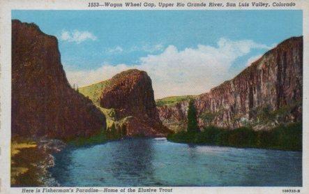 POSTAL PV04040: Upper Rio Grande River, San Luis Valley Colorado