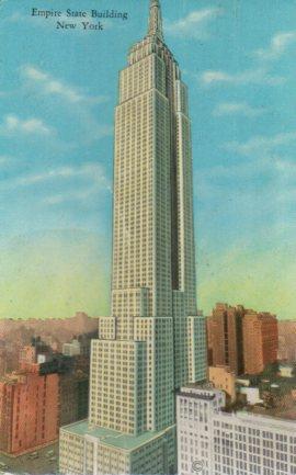 POSTAL PV04087: Empire State Building, New York