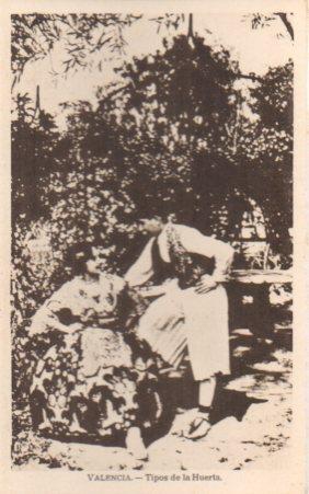 POSTAL PV04222: Tipos de la Huerta de Valencia