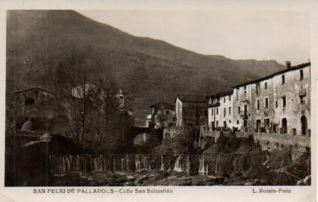 POSTAL PV04208: Calle San Sebastian, San Feliu de Pallarols