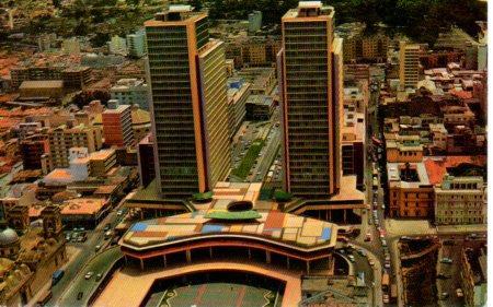 POSTAL PV04258: Vista aerea Centro Simon Bolivar, Caracas