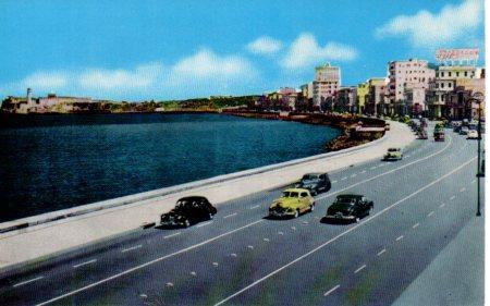 POSTAL PV04256: Malecon Avenue, Havana. Cuba