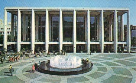 POSTAL PV04252: Philharmonic Hal , Lincoln Center in New York