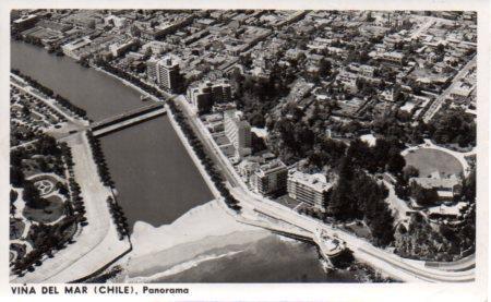 POSTAL PV04251: Panorama de Viña del Mar, Chile