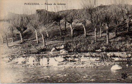 POSTAL PV04173: Paisaje de invierno en Puigcerda