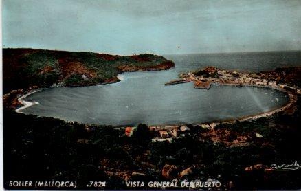 POSTAL PV04168: Vista general del puerto de Soller, Mallorca