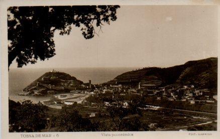 POSTAL PV04165: Vista panoramica de Tossa de Mar
