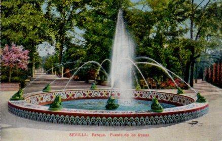 POSTAL PV04162: Fuente de las Ranas, Sevilla