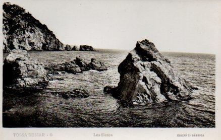 POSTAL PV04159: Les illetes, Tossa de Mar
