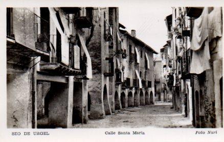 POSTAL PV04192: Calle Santa Maria, Seo de Urgel