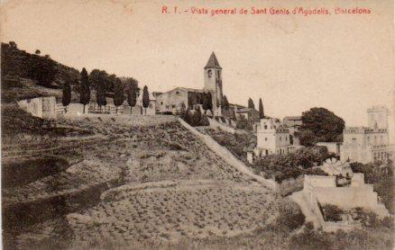 POSTAL PV04190: Vista general de Sant Genis d'Agudells, Barcelona