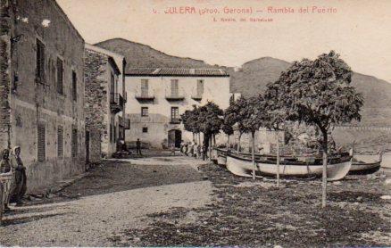 POSTAL PV04179: Rambla del Puerto en Culera, Gerona