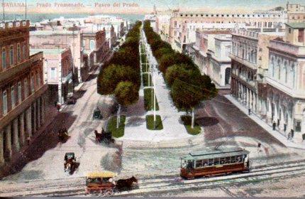 POSTAL PV03920: Paseo del Prado, Habana