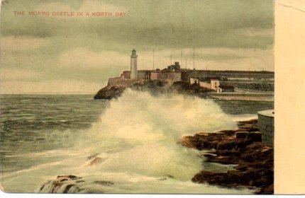 POSTAL PV03911: The Morro Castle in a North Day, Cuba
