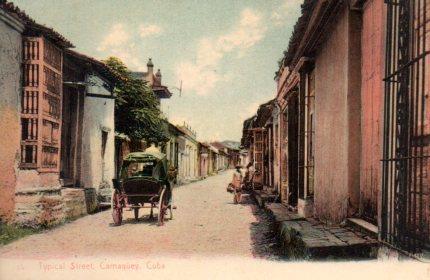 POSTAL PV03905: Typical Street, Camaguey. Cuba