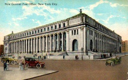 POSTAL PV03828: New York City, General Post Office 