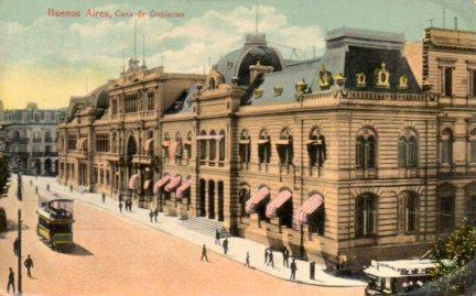 POSTAL PV03824: Casa del Gobierno en Buenos Aires