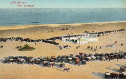 POSTAL PV03860: Playa Carrasco, Montevideo