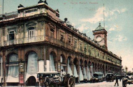 POSTAL PV03923: Tacon Market, Havana