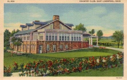 POSTAL PV04002: Country Club in East Liverpool, Ohio