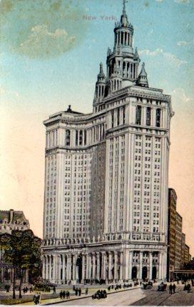 POSTAL PV03989: Municipal Building, New York