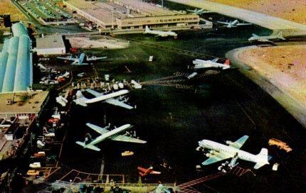 POSTAL PV03987: Airport Idlewild, New York